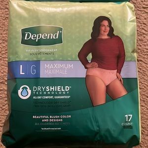 Ladies Depends Underwear’s